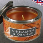 Pintail Candles - Elements Cinnamon & Orange Scented Candle Tins